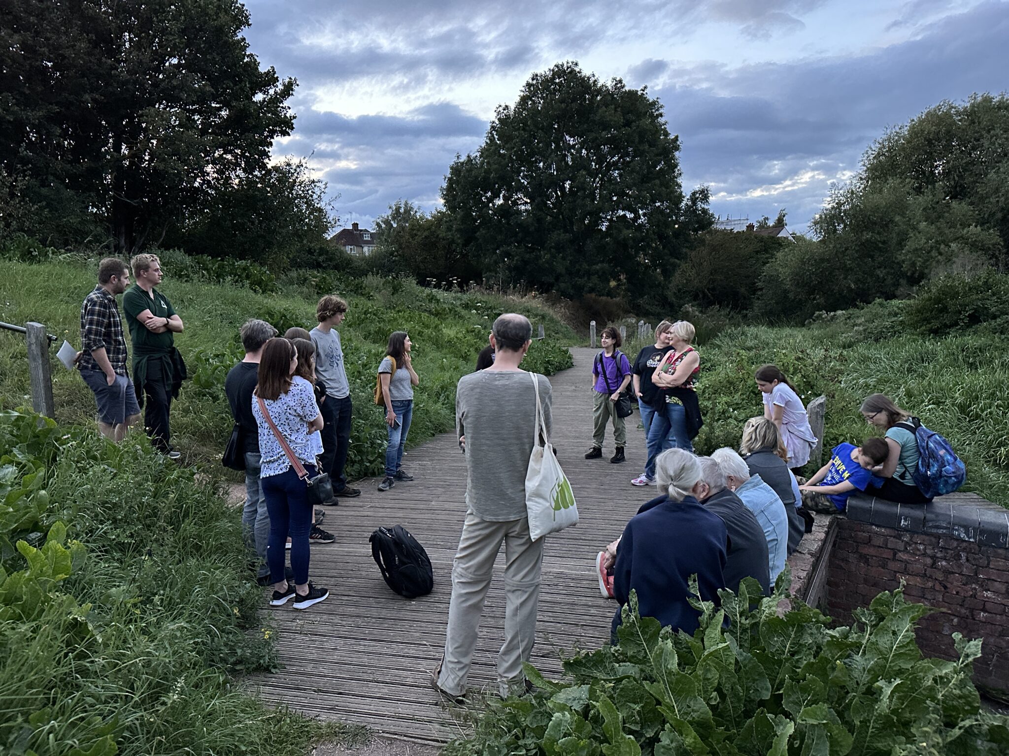 Watford Council Podcast Collaboration Celebrates The River Colne 2 Watford podcast production, a bat walk on the River Colne